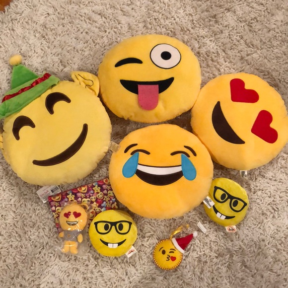 emoji Accessories Emoji Pillow Bundle Poshmark
